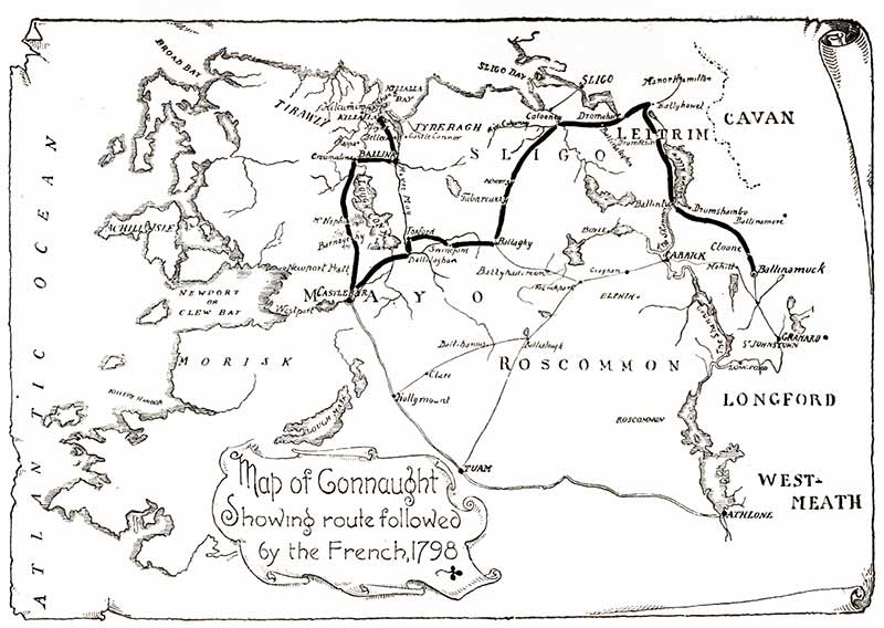 1798 Map of Connaught