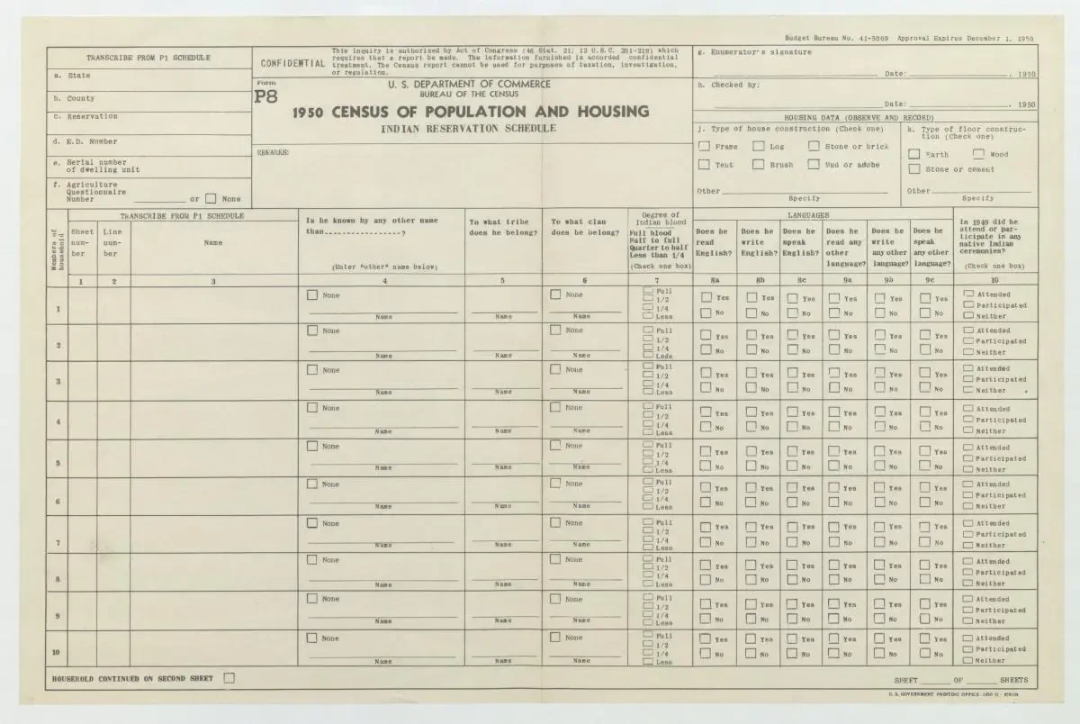 1950 Census