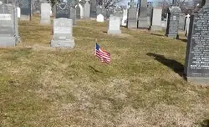 Grave of Michael McManus, Calvary Cemetery, Section 8