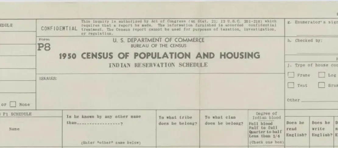 1950 US Census Released