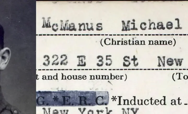 Pvt. Michael Francis McManus