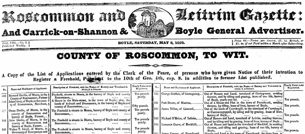 Roscommon Leitrim Gazette